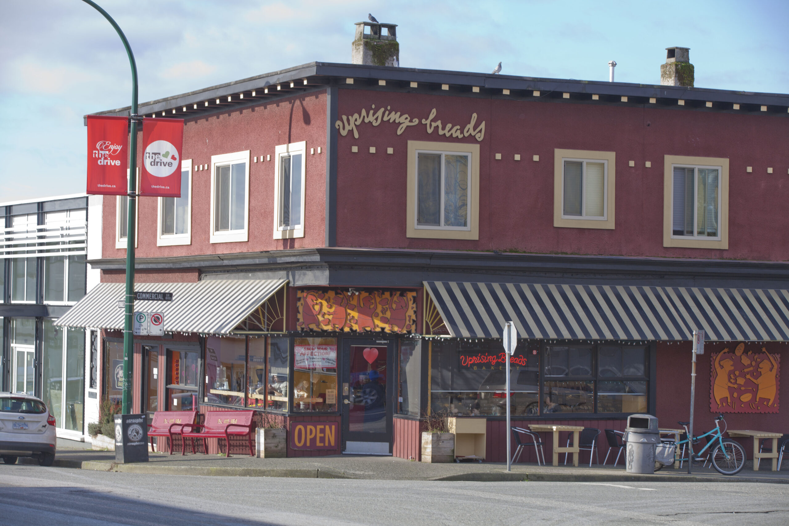 Uprising Breads Bakery on Commercial Drive in Vancouver