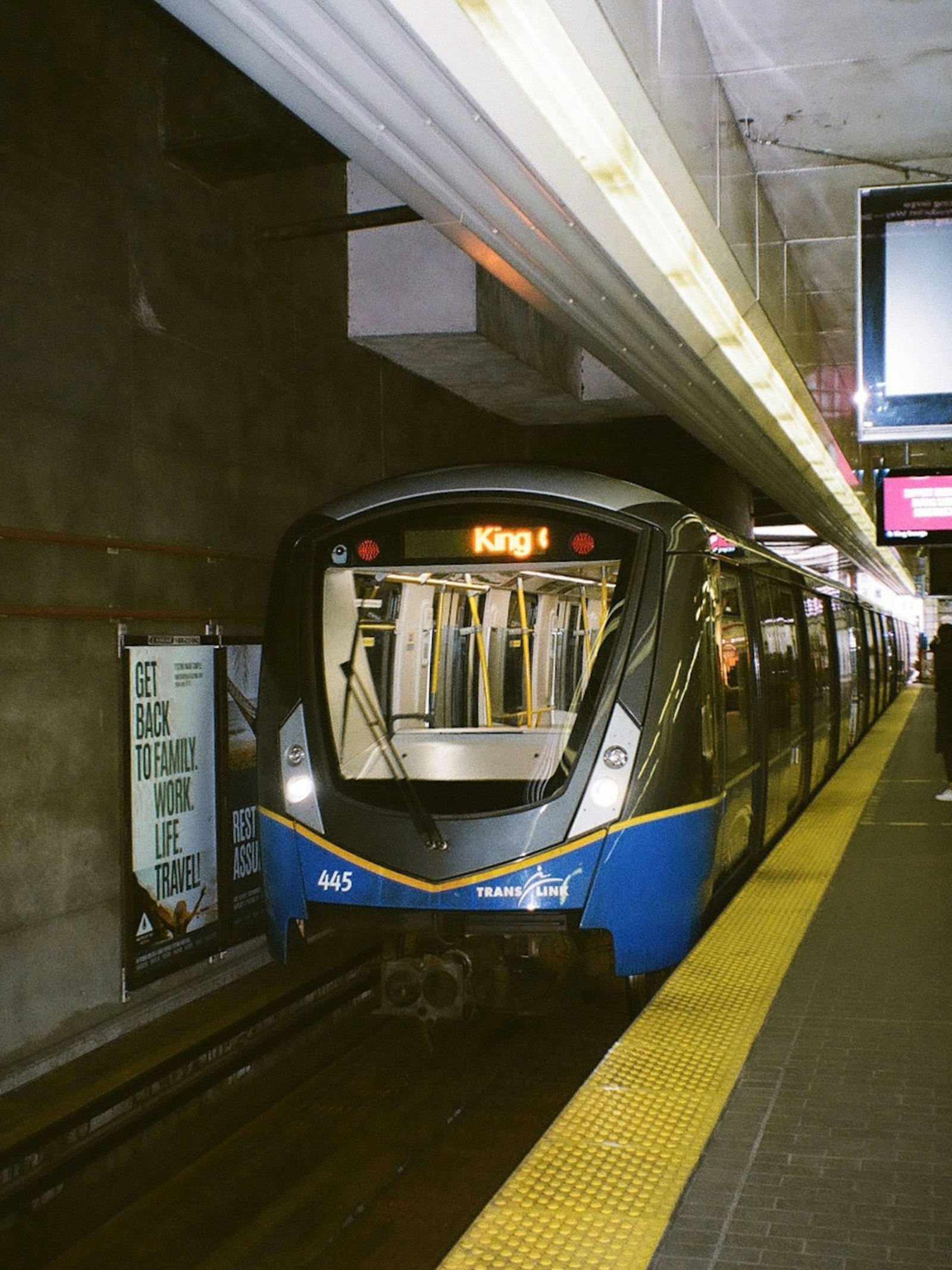 Vancouver SkyTrain station for World Cup visitor transit