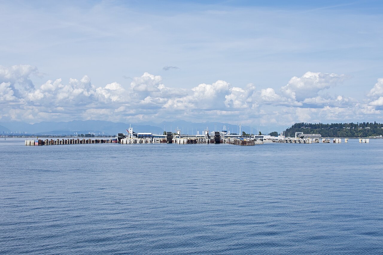 Tsawwassen Ferry Terminal in Delta, British Columbia.